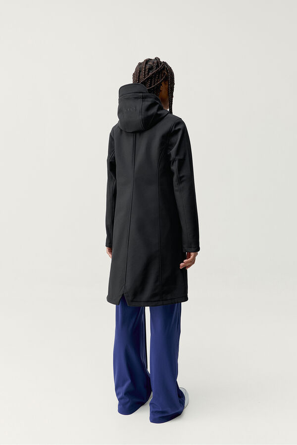 Born Living Yoga Sportjacke Trench Black Schwarz