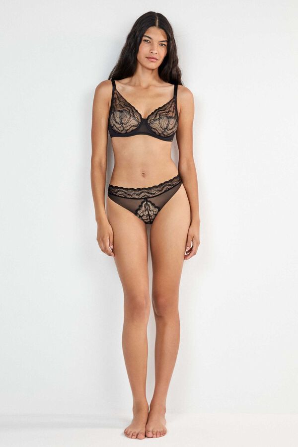 Gisela Lace classic panty black