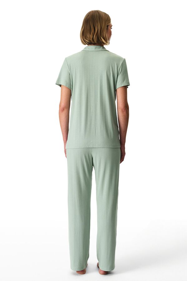 Penti Conjunto de pijama canal&eacute; verde