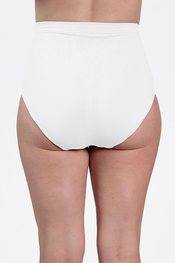 Ohma! Umstandsslip ohne Nähte Weiß