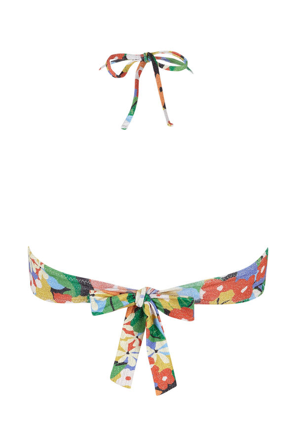 Womensecret Amazonia bandeau bikini top mit Print