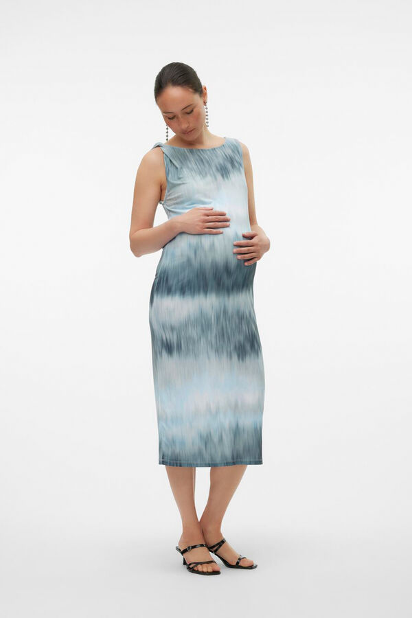 Womensecret Midi maternity dress blue