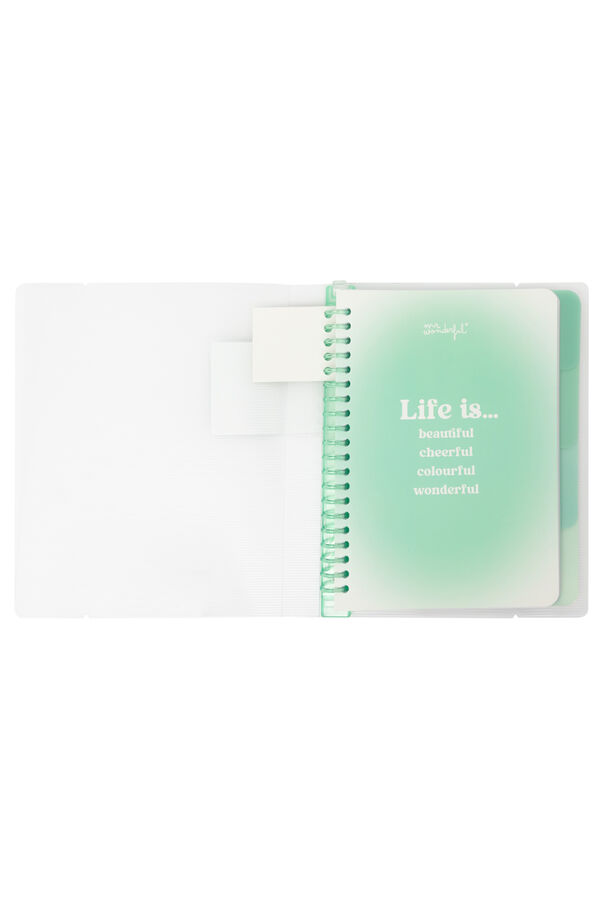 Mr. Wonderful A5 notebook Print