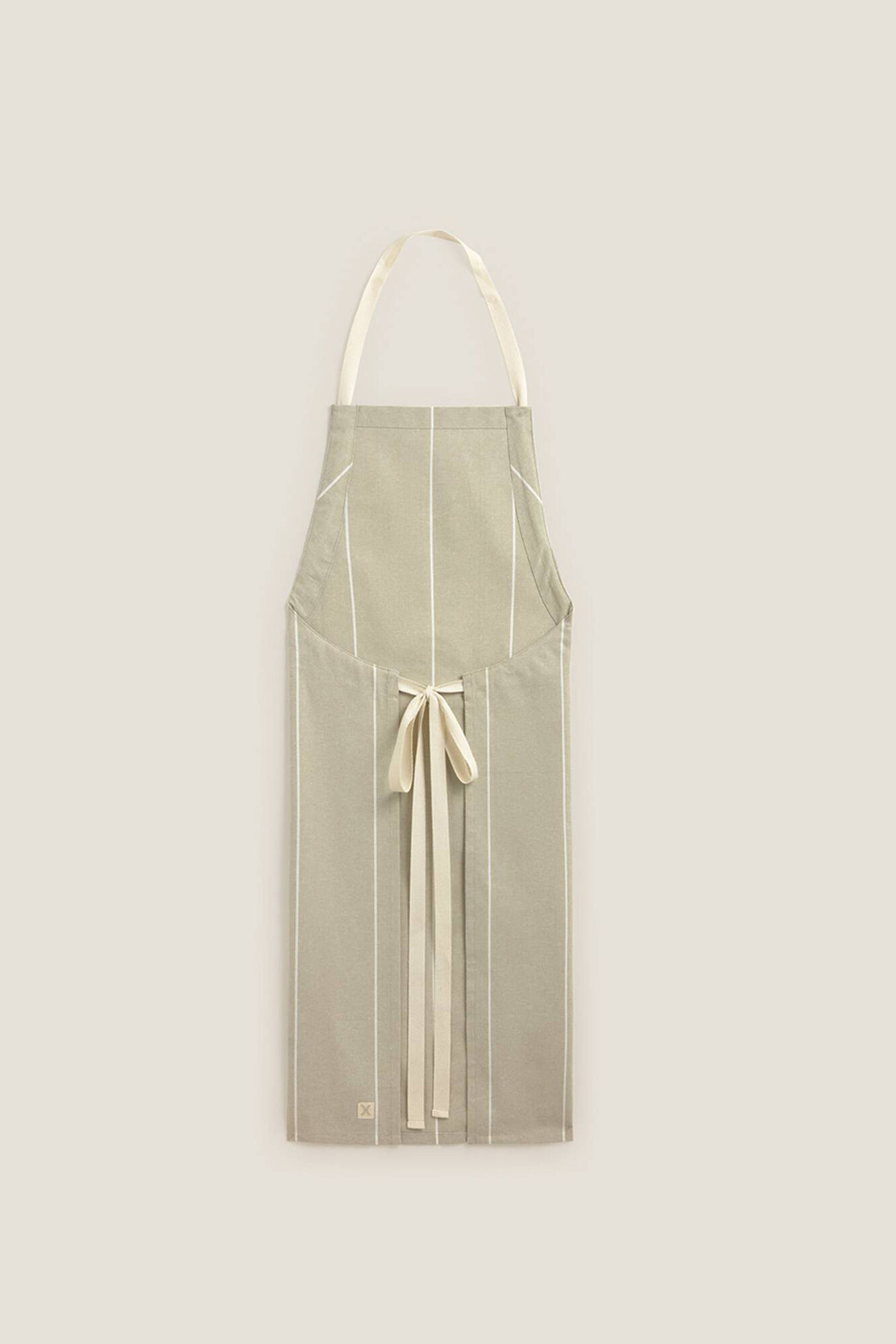 Textura Delantal hilo tintado rayas