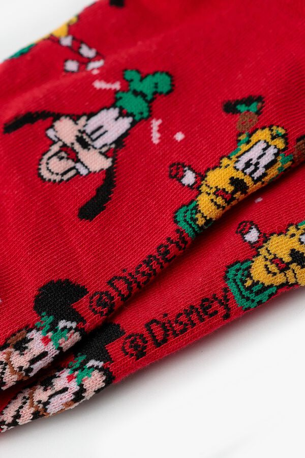 Admas Disney "Party Friends" socks red