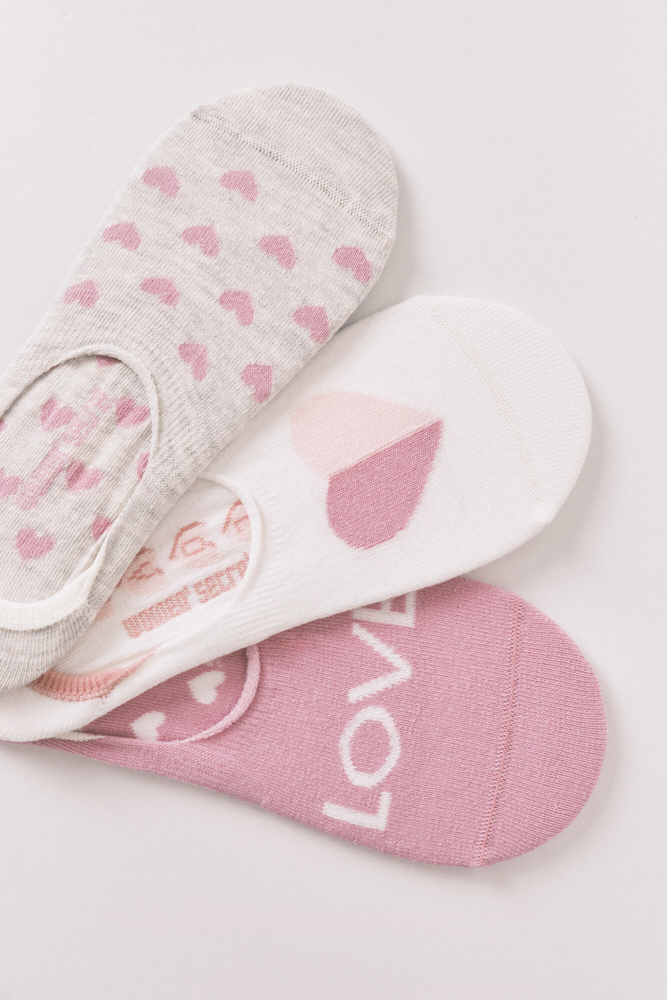 Women'secret Pack of 3 socks slip-on socks 