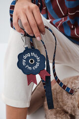 Women'secret Striped dog leash blue