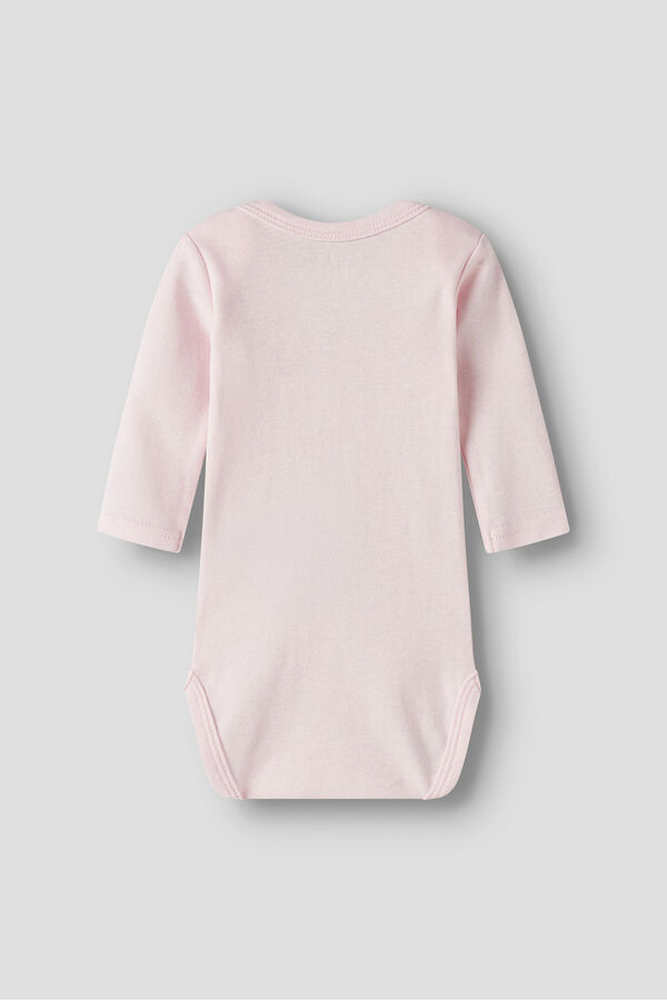 Name it Pack de 3 bodies coraz&oacute;n rosa