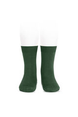 Condor Calcetines cortos b&aacute;sicos punto liso verde