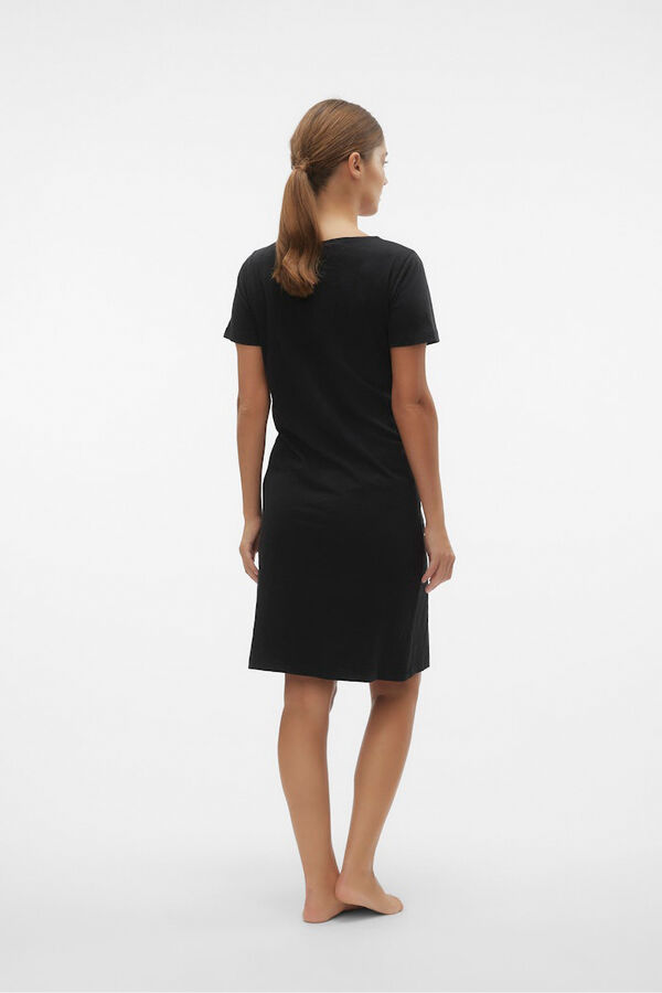 Mamalicious Breastfeeding dress black