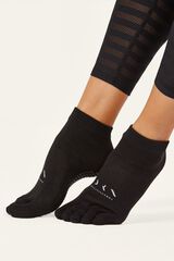 Born Living Yoga Short sports toe socks black