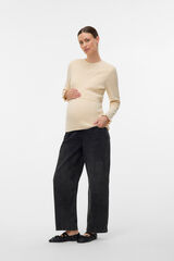 Mamalicious Top de malha para maternity e amamenta&ccedil;&atilde;o bege