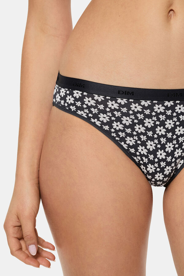 DIM Pack 3 bragas cl&aacute;sicas estampado