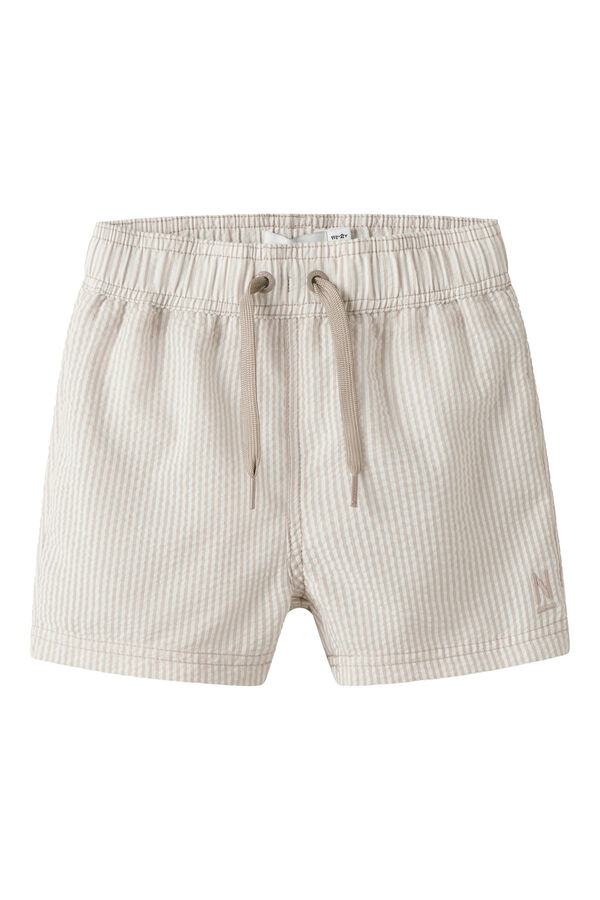 Name it Boy's striped swimwear brown