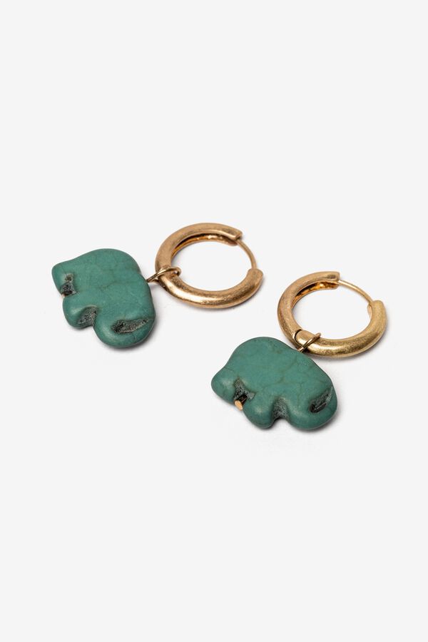 Vilanova Anneaux avec pendentif &eacute;l&eacute;phant imprim&eacute;