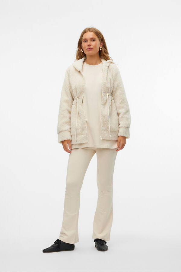 Mamalicious Jacke aus Lammfell  multicolour