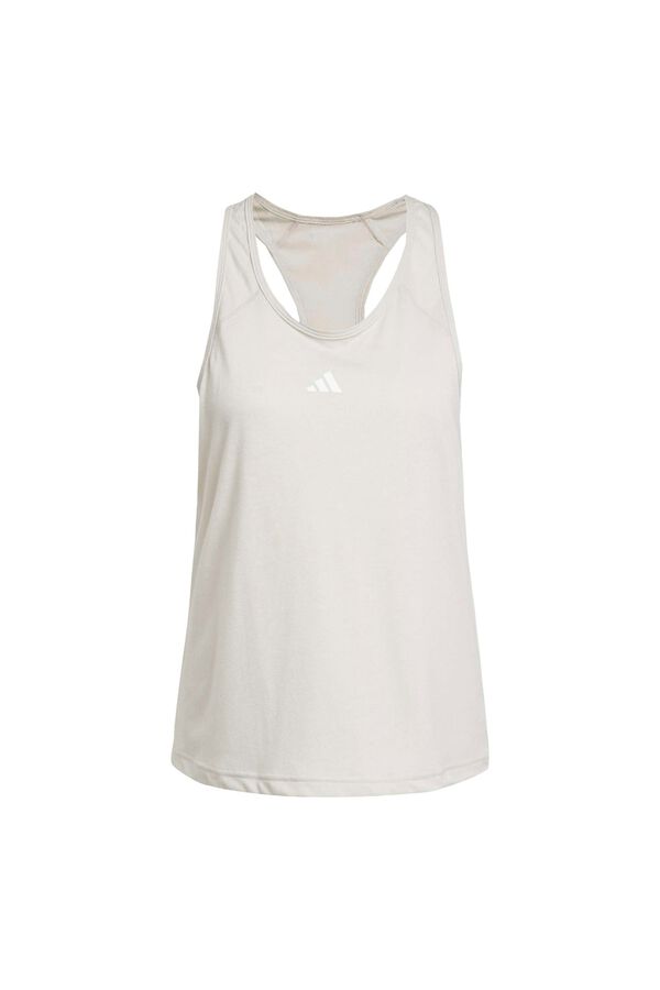 Adidas Camiseta tirantes espalda nadadora gris