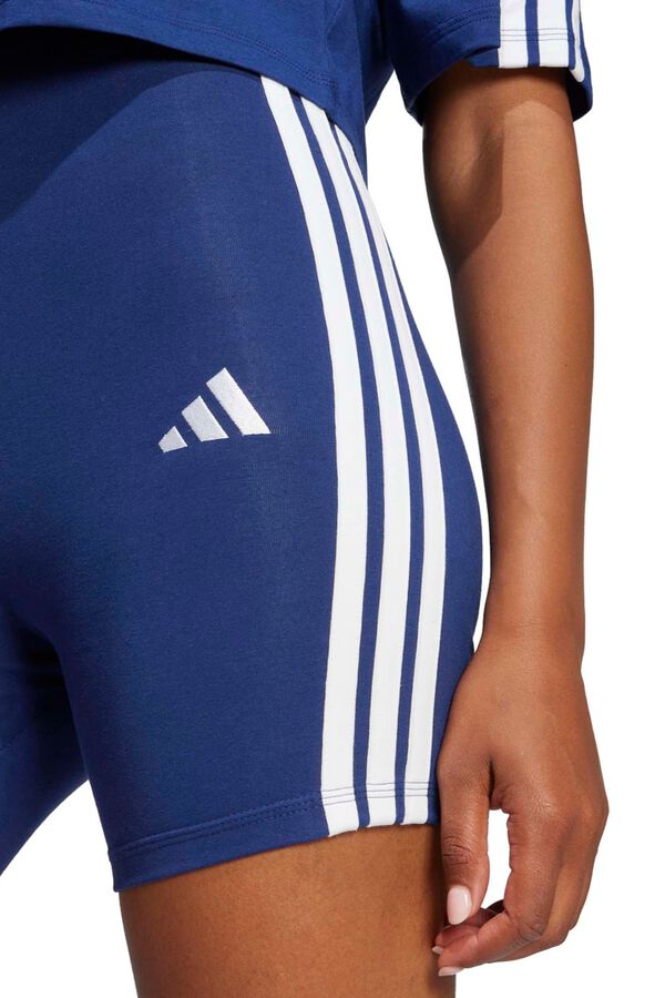 Adidas Mallas cortas Biker 3 bandas estampado