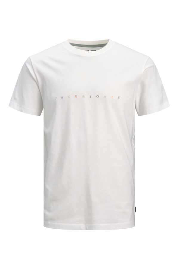 Womensecret Embossed logo T-shirt Bijela