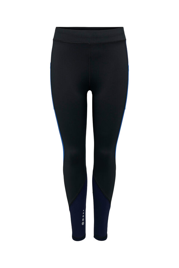 Womensecret Leggings with side detail Crna
