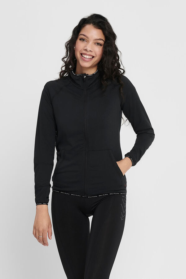 Womensecret Sport jacket with logo black