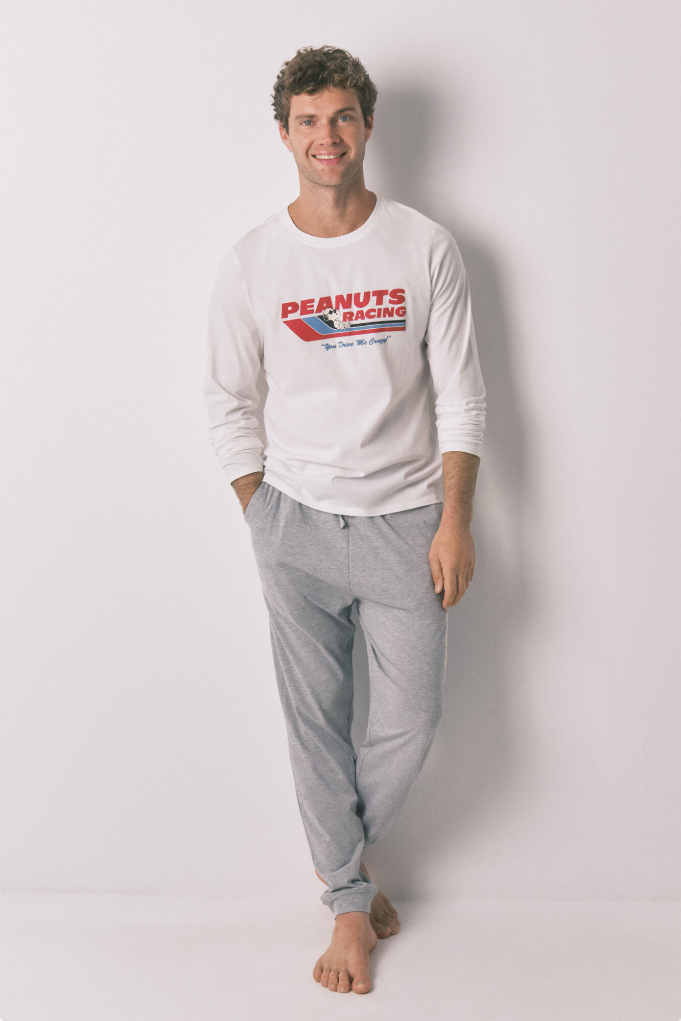 Women'secret Pyjama long Snoopy 100% coton 