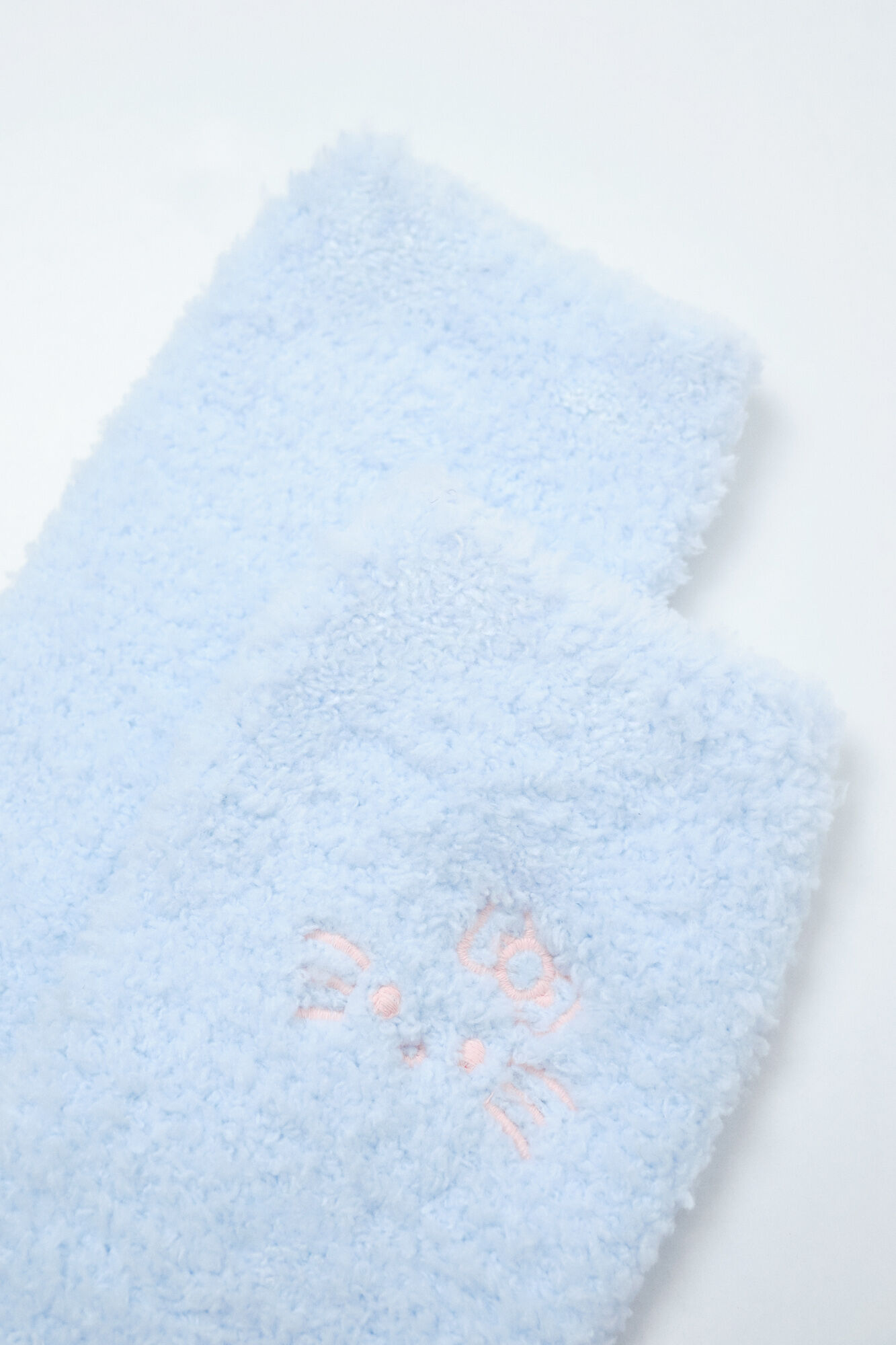 Women'secret Beige fluffy long socks Hello Kitty