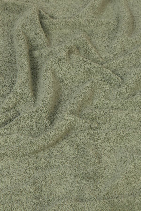 Textura Floral jacquard terry towel nude
