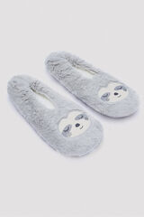 Penti Chinelos de quarto para casa pelo cinzento