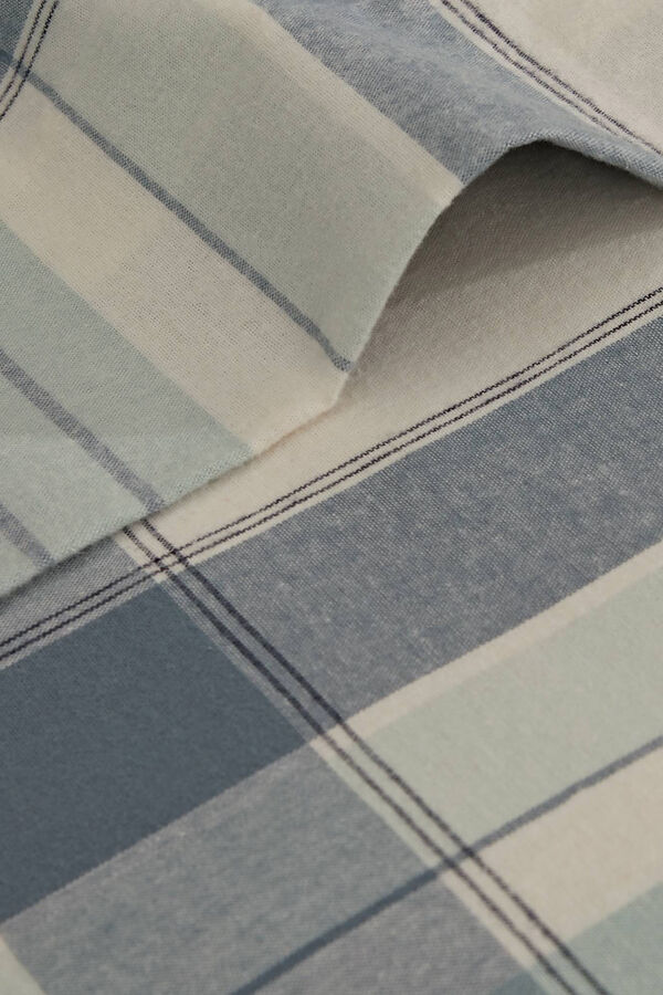 Womensecret Cotton flannel sheet. For a 135-140 cm bed. beige