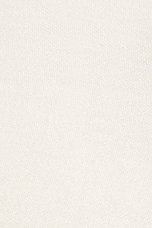 Womensecret Kissenbezug Leine Baumwolle 55 x 55 cm. Weiß