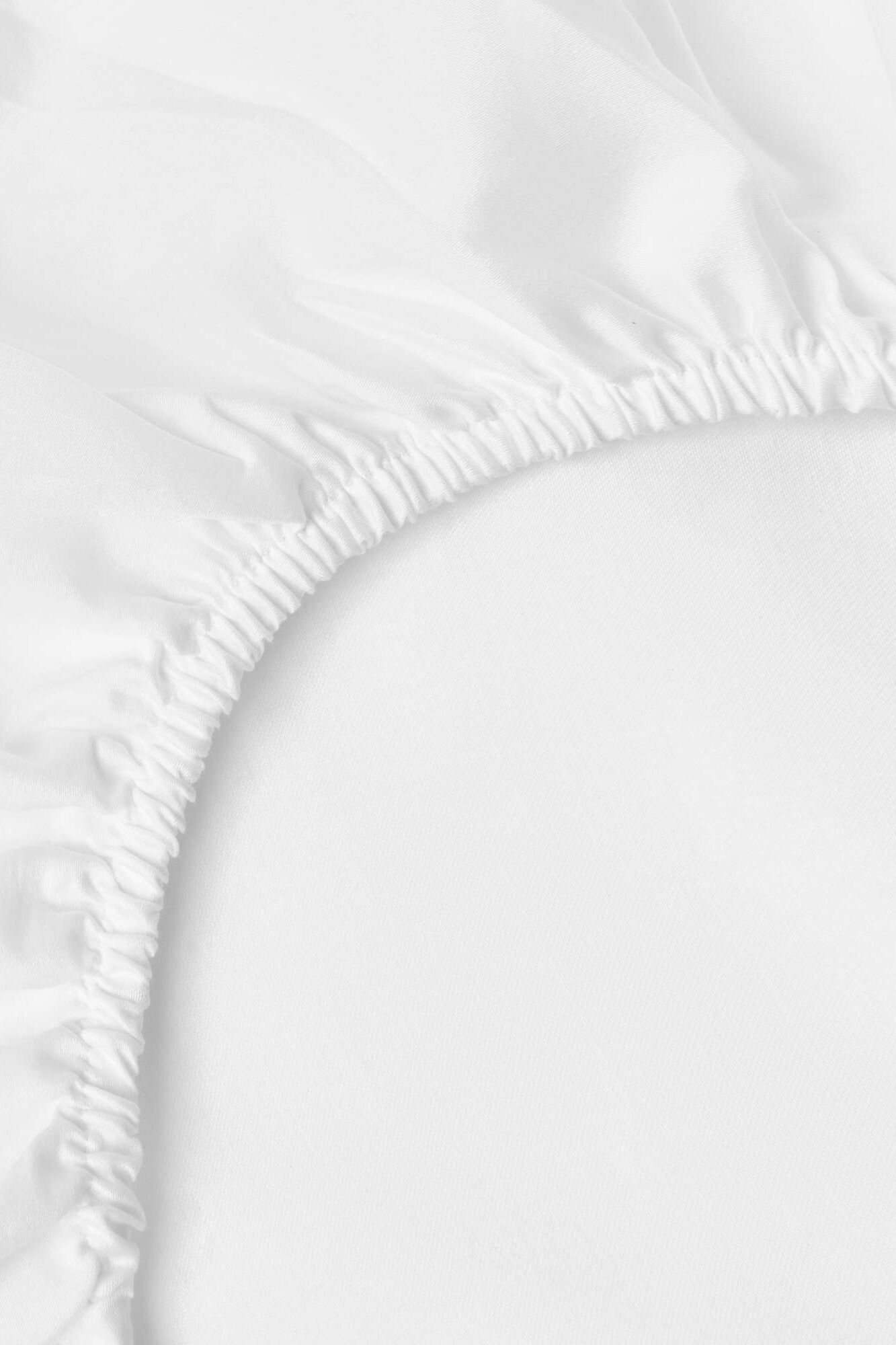Textura Spannbetttuch Satin. Bett 80-90 cm.