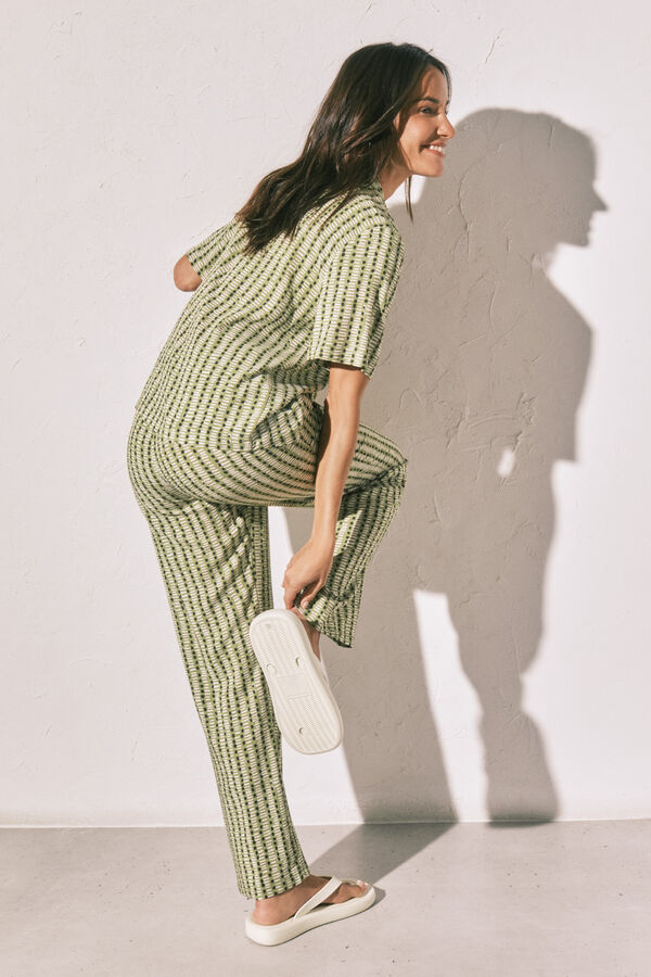 Women'secret Printed classic long pyjamas printed