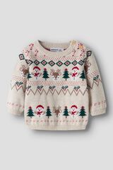 Name it Christmas jumper Braun