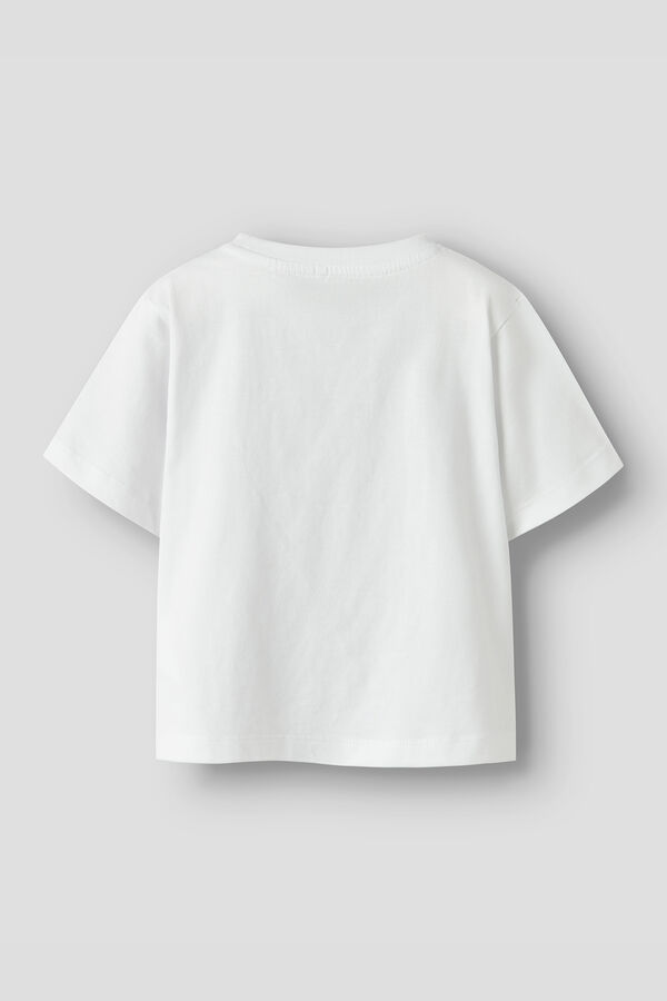 Name it Girl's short sleeve T-shirt MAGICAL white