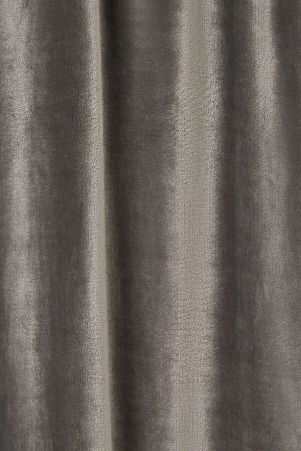 Womensecret Decke Fleece Fransen 130 x 170 cm. Grau