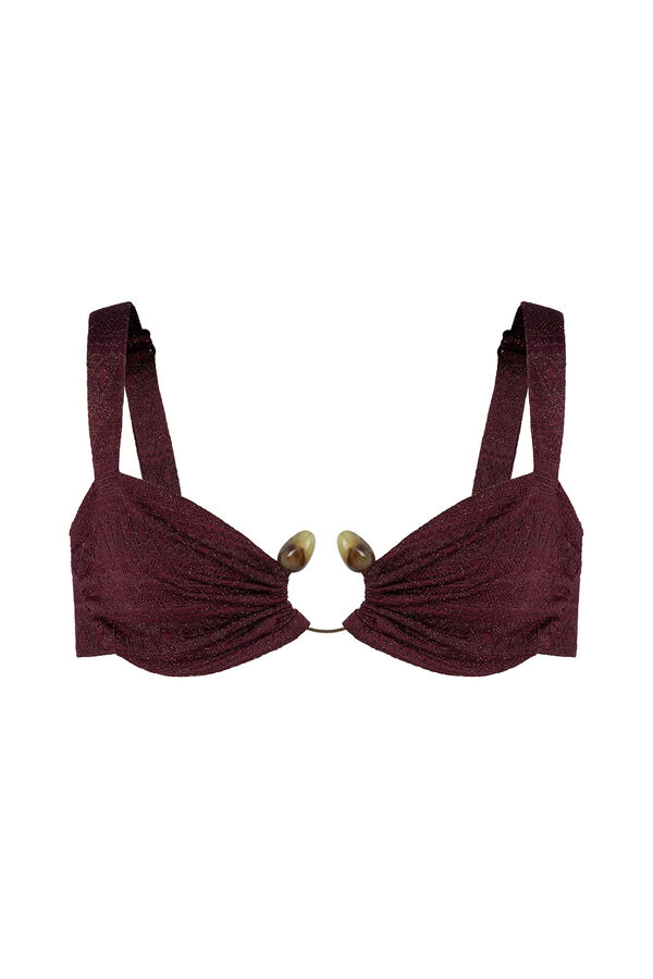 Dorina Unpadded bikini top USHUAIA printed