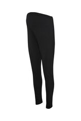 Mamalicious Pack 2 long maternity leggings black