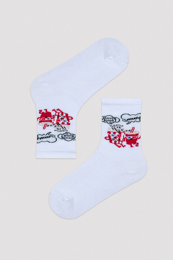Womensecret Boy Popcorn 3 pack  Socket Socks imprimé