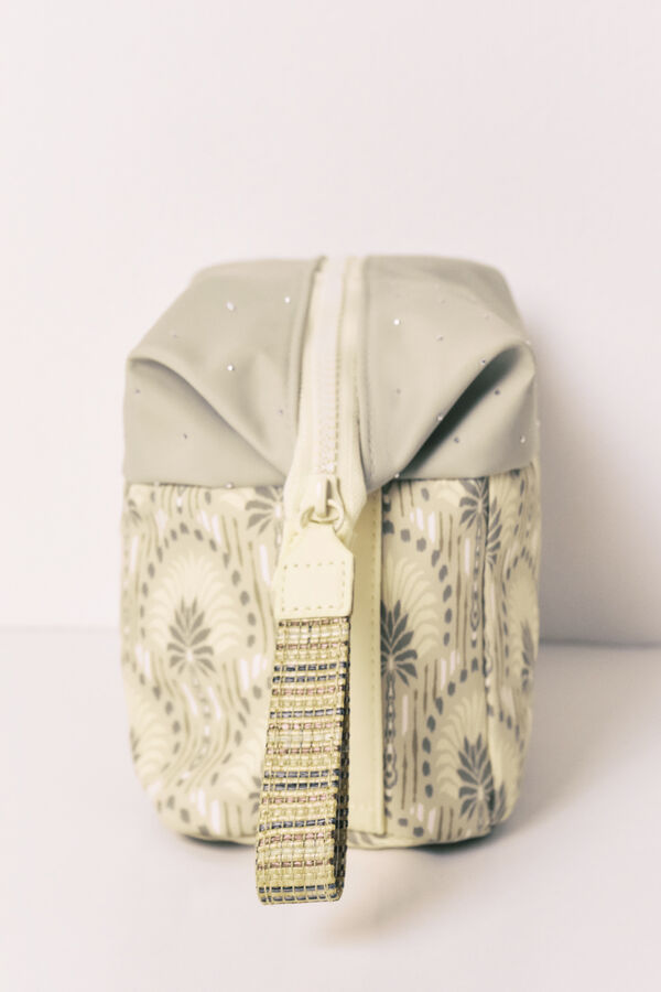 Women'secret Necessaire m&eacute;dia estampada bege