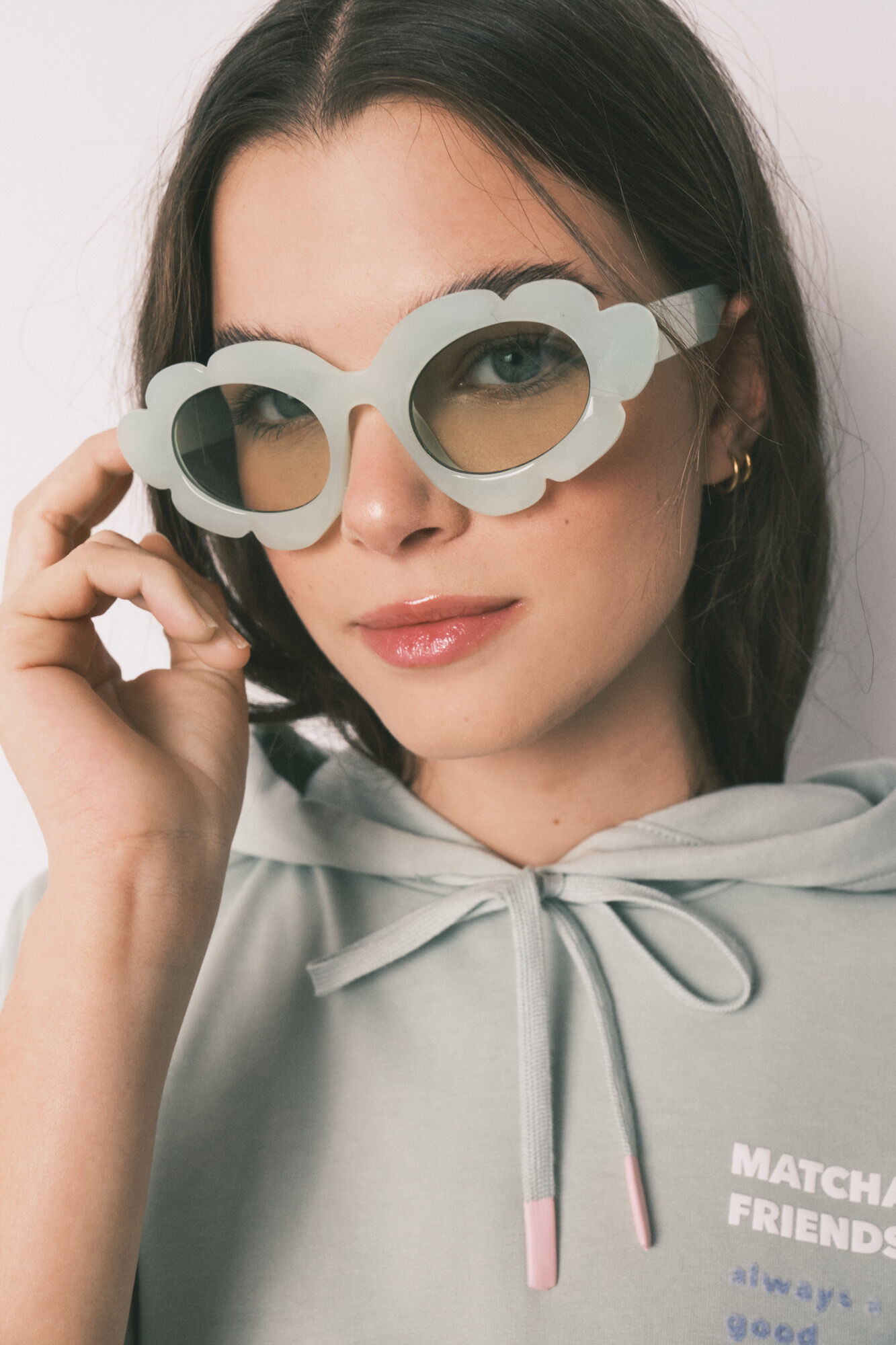 HI&BYE Green sunglasses case