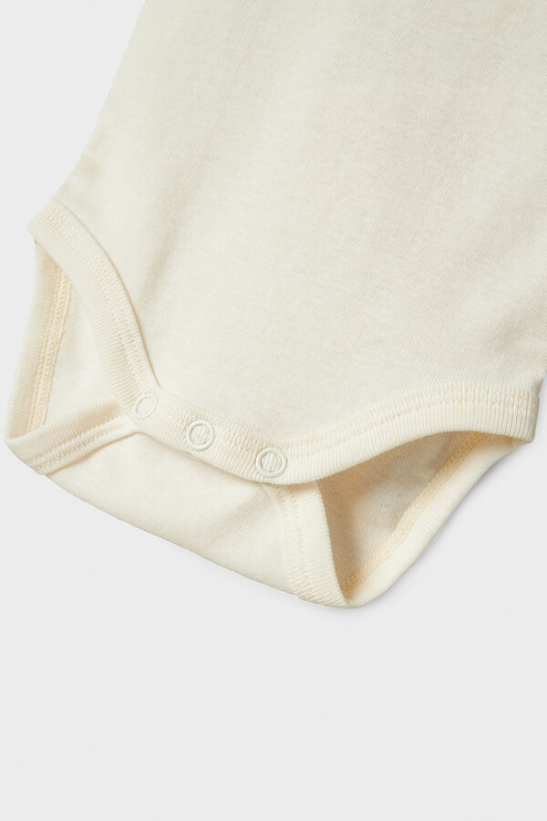 Name it Pack of 3 printed baby bodysuits white