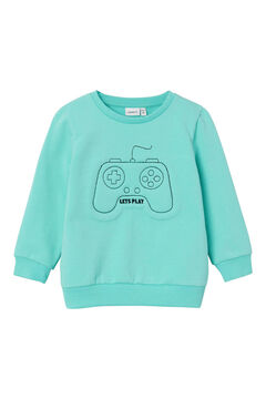 Womensecret Sweatshirt menino videogame azul