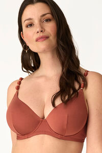 Promise Top bikini aros moldeador satinado