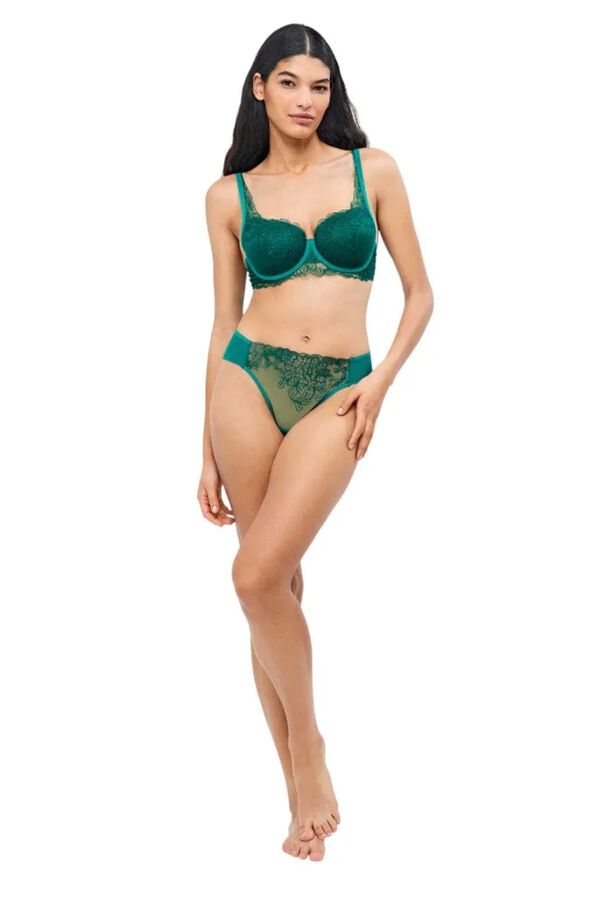 Gisela Sujetador capacidad bralette verde
