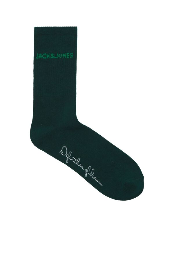 Jack & Jones Cotton tennis socks black