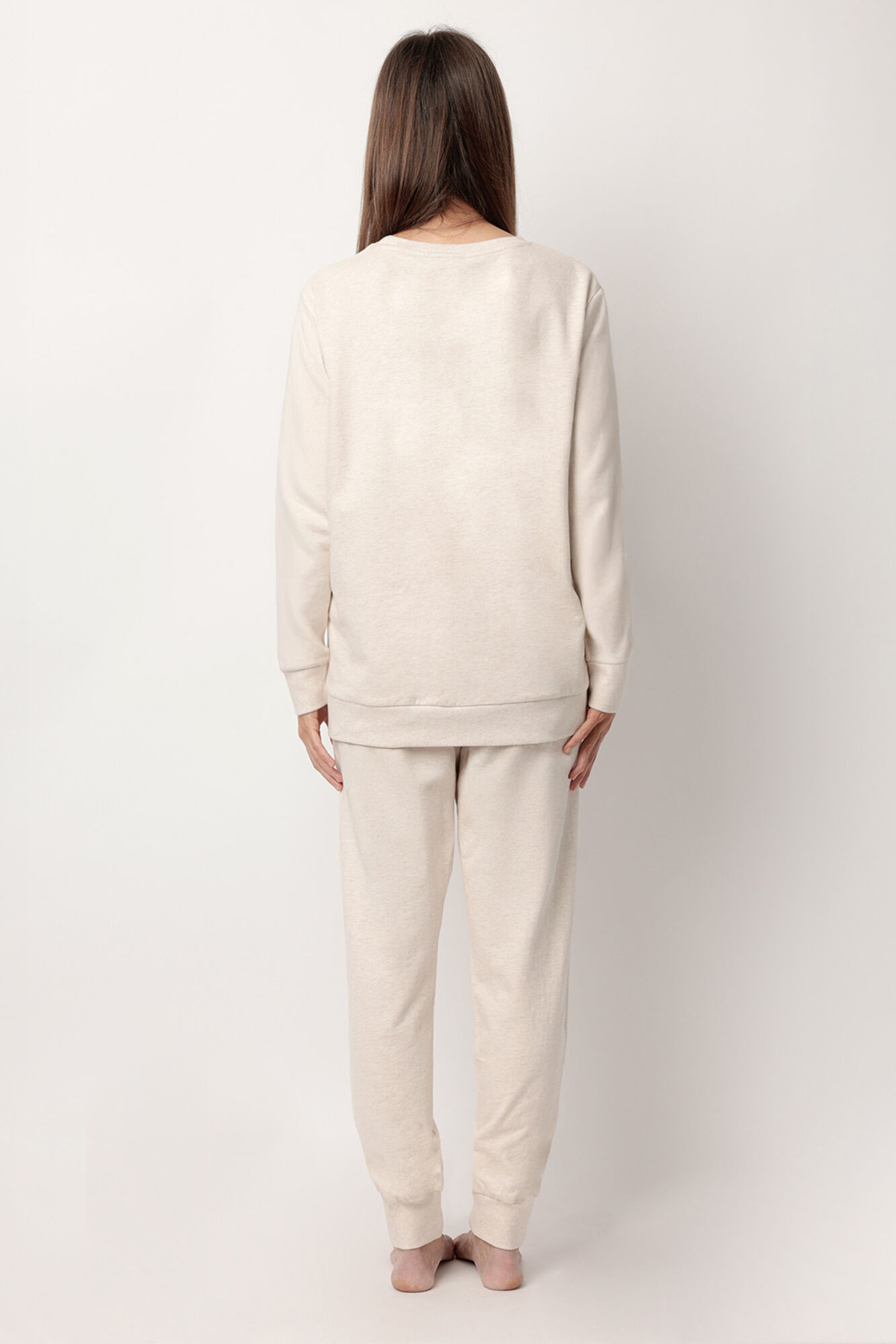 Admas Pijama largo felpa Chip&Dale para mujer