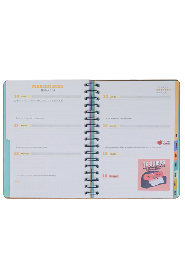 Mr. Wonderful Wonder Agenda 2024-2025 Weekly-Every week, with more enthusiasm printed