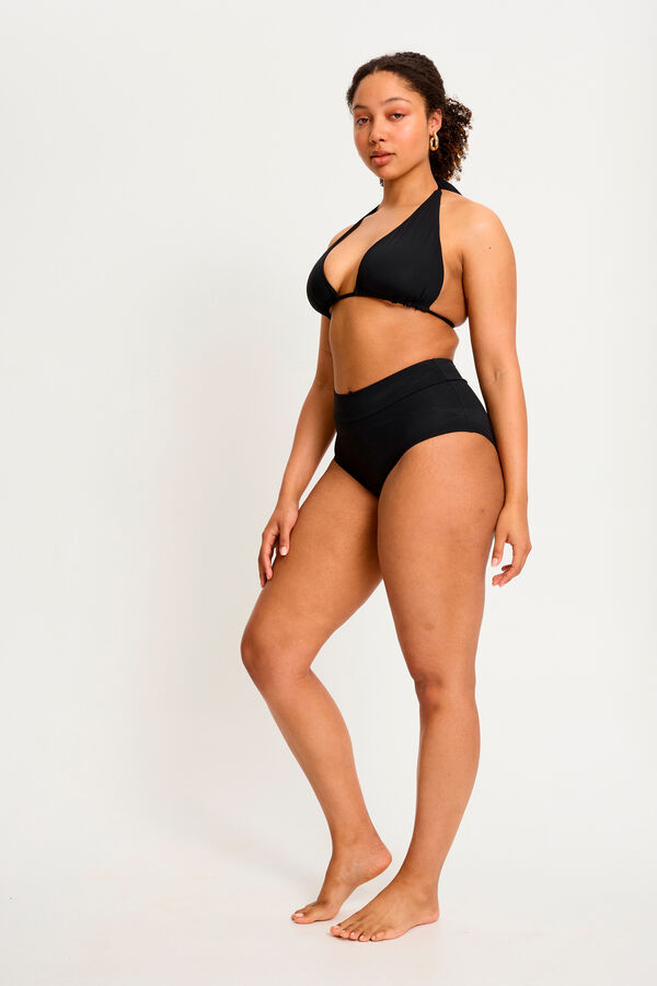 Modibodi Braga alta bikini menstrual alta absorci&oacute;n negro