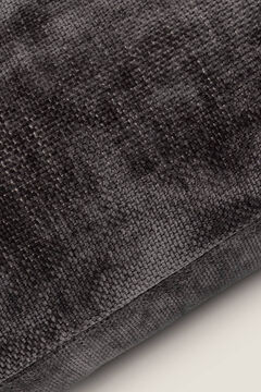 Womensecret Capa travesseiro chenille 55 x 55 cm. marrom
